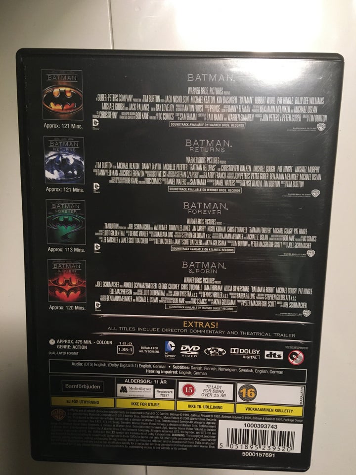 Batman Collection, DVD, action