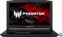 Acer Predator Helios 300, Intel core i7 7th gen 2.80 GHz, 16
