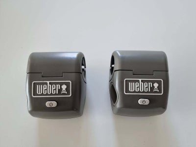Tilbehør, Weber, Weber lys / lygte til rundt håndtag.

100kr/stk eller 150kr for begge samlet.