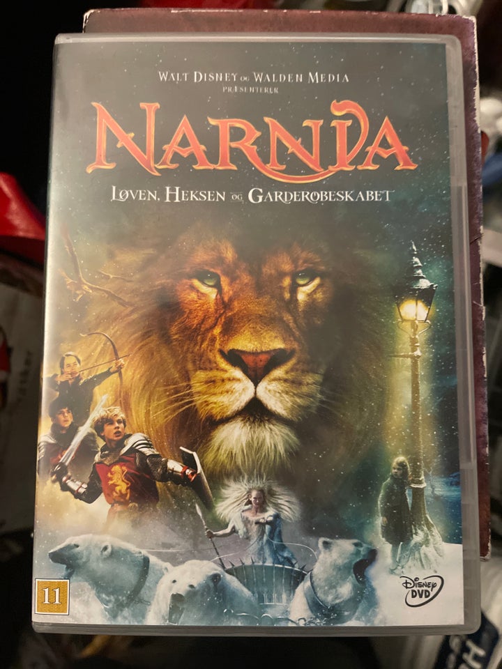 Narnia. Løven.Heksen og Garderobeskabet, instruktør Disney, DVD – dba.dk – Køb Salg af Nyt Brugt