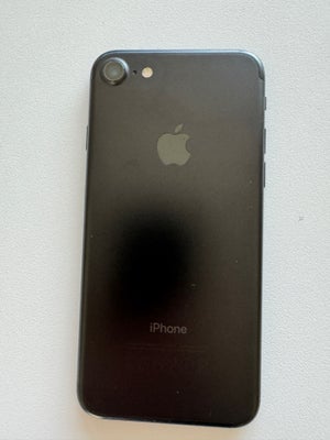 iPhone 7, 32 GB, sort, Perfekt, Flot og meget velholdt iPhone 7. 32 GB. Sort. Ingen ridser i skærm e