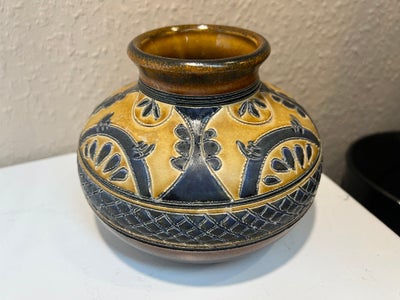 Keramik, Retro vase West Germany keramik, Ukendt / 1108/0, FLOT West germany vase der trods tydelig 