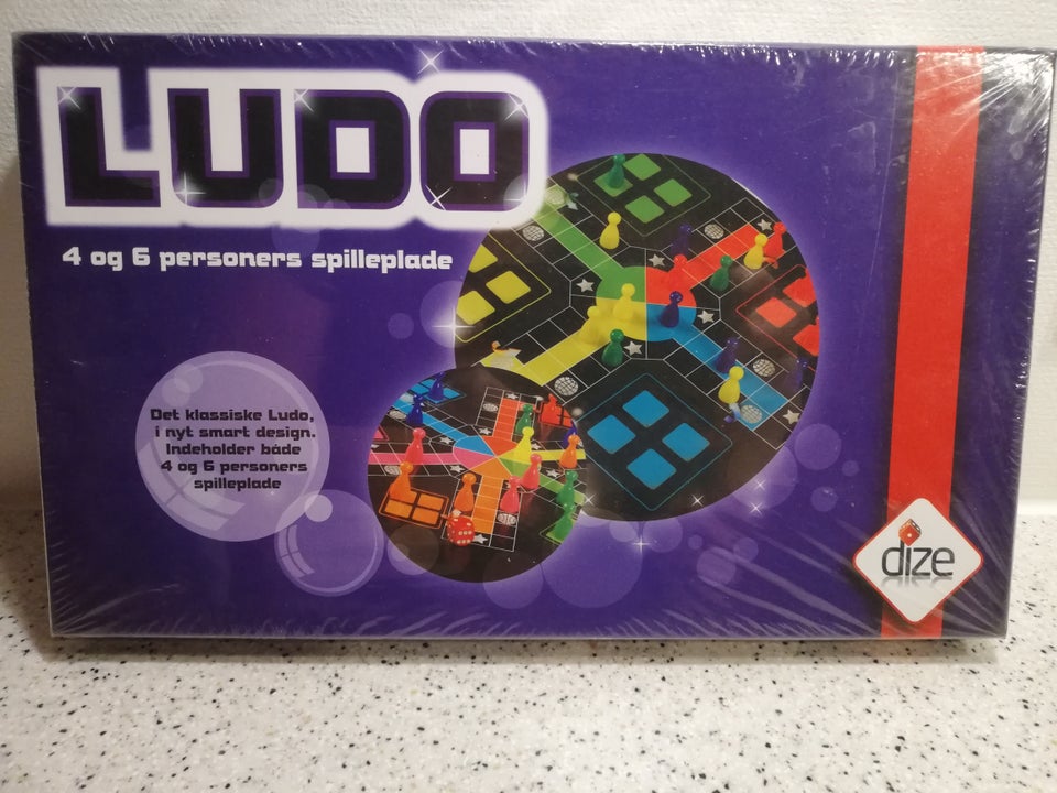 LUDO 4+6 mands, Familiespil, brætspil