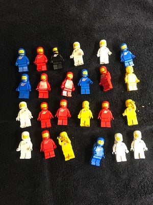 Lego Space, Classic space figurer, Lego klassiske rum figurer. 24 styk.