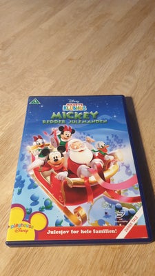 Mickey’s Klubhus - MICKEY Redder Julemanden, instruktør Walt Disney, DVD, tegnefilm, Fra 2007. Jules