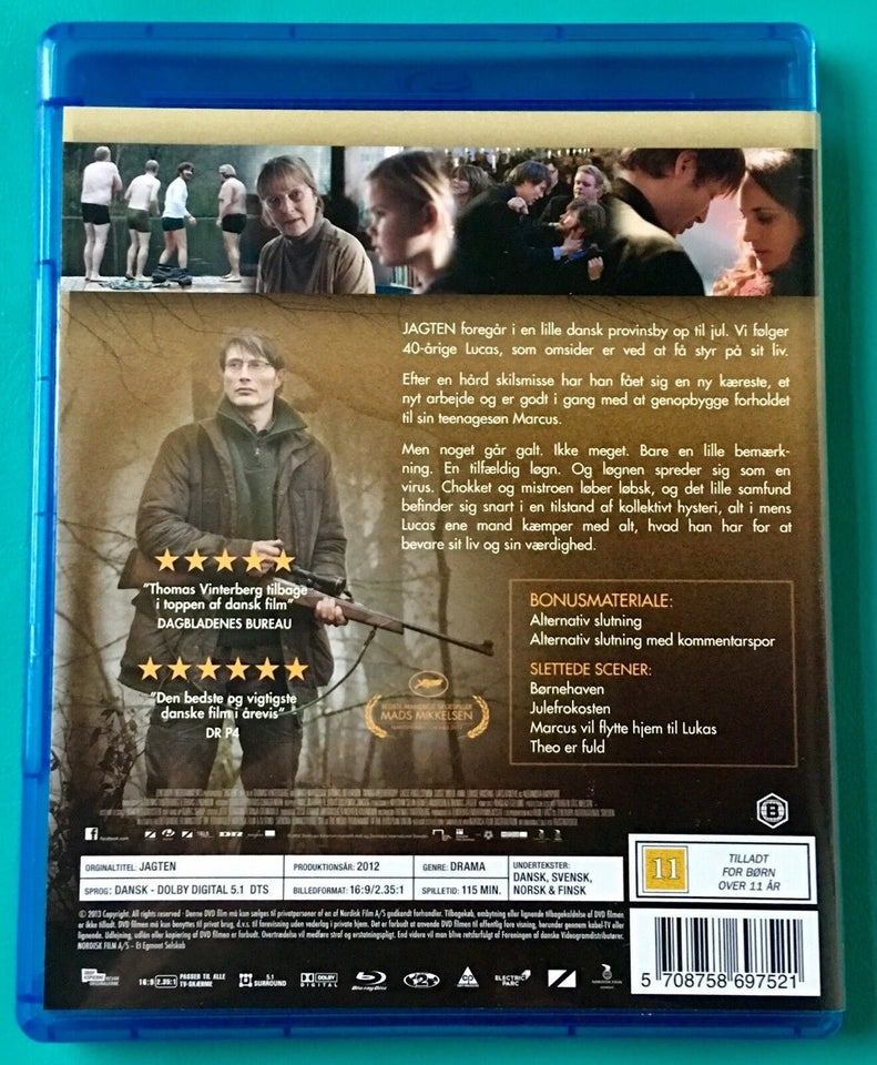 Jagten, Blu-ray, drama