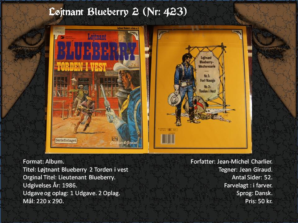 Løjtnant Blueberry, Jean-Michel Charlier