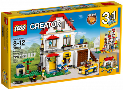 Lego Creator, 31069 Modular Family Villa, Lego 31069 Creator: Modular Family Villa.

NYT og Uåbnet L