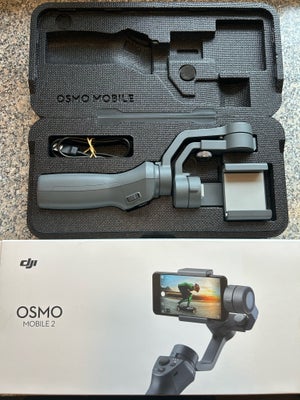 Andet, t. iPhone, DJI Osmo Mobile 2, Perfekt, DJI Osmo Mobile 2 er en tre-akset, håndholdt kardansta