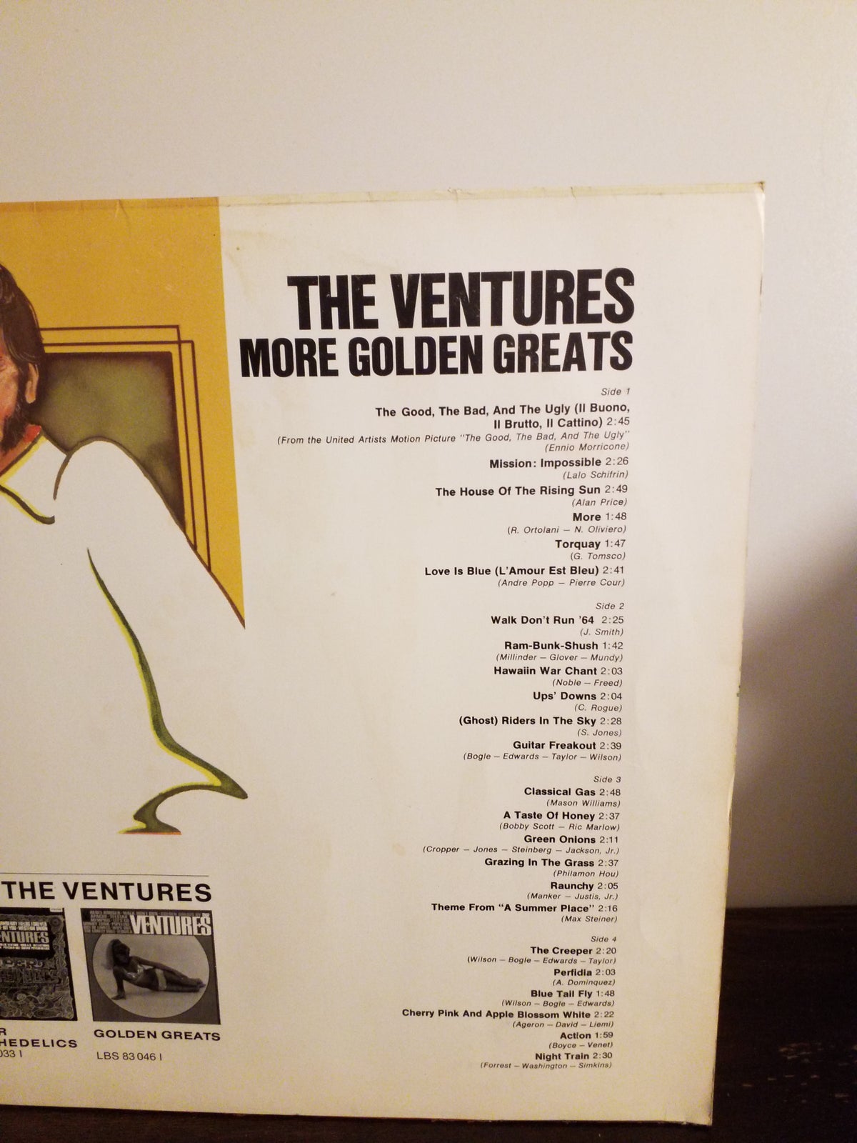 LP, THE VENTURES, MORE GOLDEN GREATS – dba.dk – Køb og Salg af Nyt