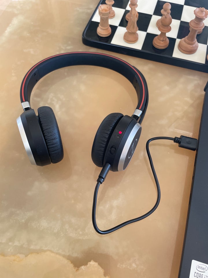 trådløse hovedtelefoner, Jabra, Evolve 65