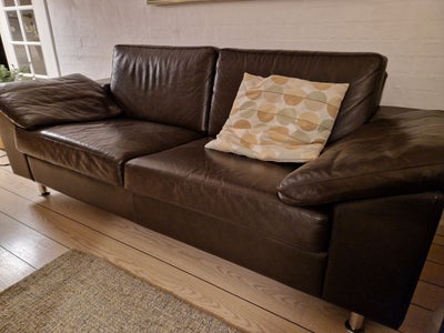 Sofa, læder, anden størrelse , Dansk produceret kvalitets, Lækker 2 1/2 personers kvalitets sofa
Fra