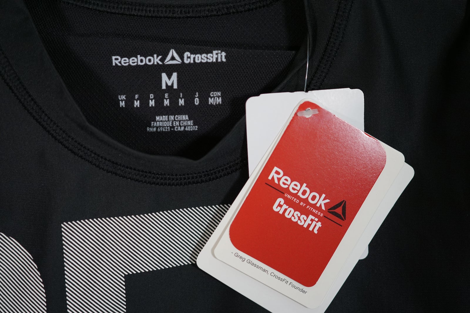 Fitnesstøj, Reebok Crossfit t-shirt , Reebok Crossfit