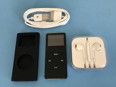 iPod, Nano, 1. generation, 4 GB, iPod Nano, 1. generation fra 2005.

Model: MA107DK/A1137
Kapacitet: