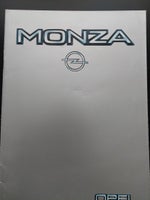 Brochure, Opel Monza