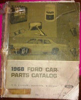 Parts Catalog, 1968 Ford .