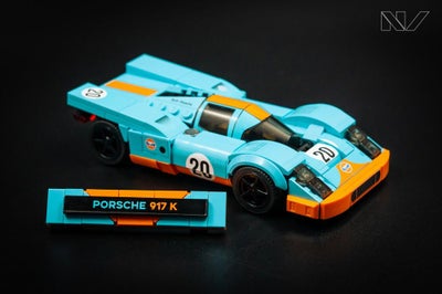 Lego andet, Porsche 917 K 1971

MOC i Speed Champions scala

komplet inkl. nye stickers

Mini udgave