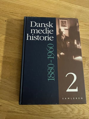 Dansk mediehistorie 2 - 1880-1960, emne: historie og samfund, Hardback
Stort set som ny
Pæn stand