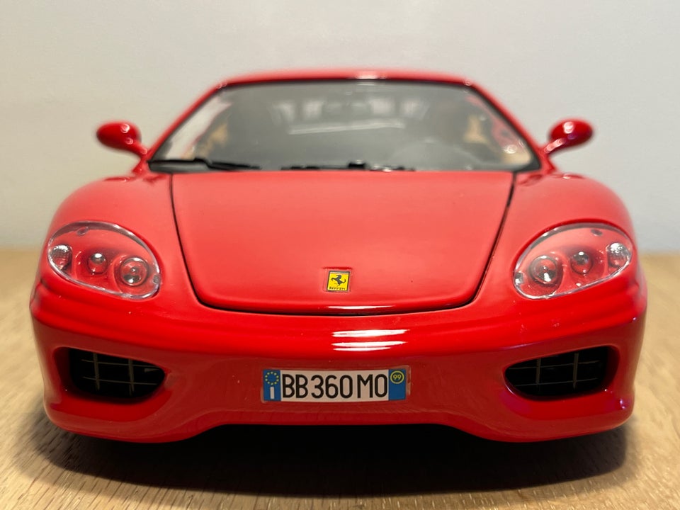 Modelbil, Ferrari 360 Modena, skala 1:18