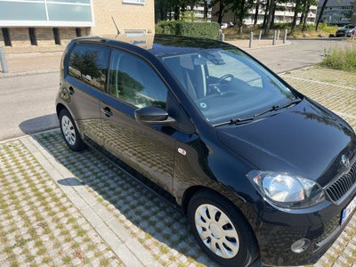 Skoda Citigo, 1,0 60 Active, Benzin, 2015, km 183000, sortmetal, nysynet, aircondition, ABS, airbag,