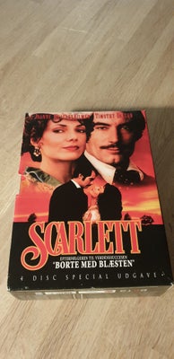 Scarlett (efterfølgeren til Borte Med Blæsten), instruktør John Erman, DVD, drama, 4-Disc Special Ud