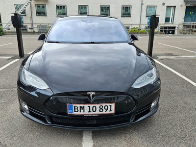 Tesla Model S, El, aut. 2015, km 137000, sortmetal, klimaanlæg, aircondition, ABS, airbag, alarm, 5-