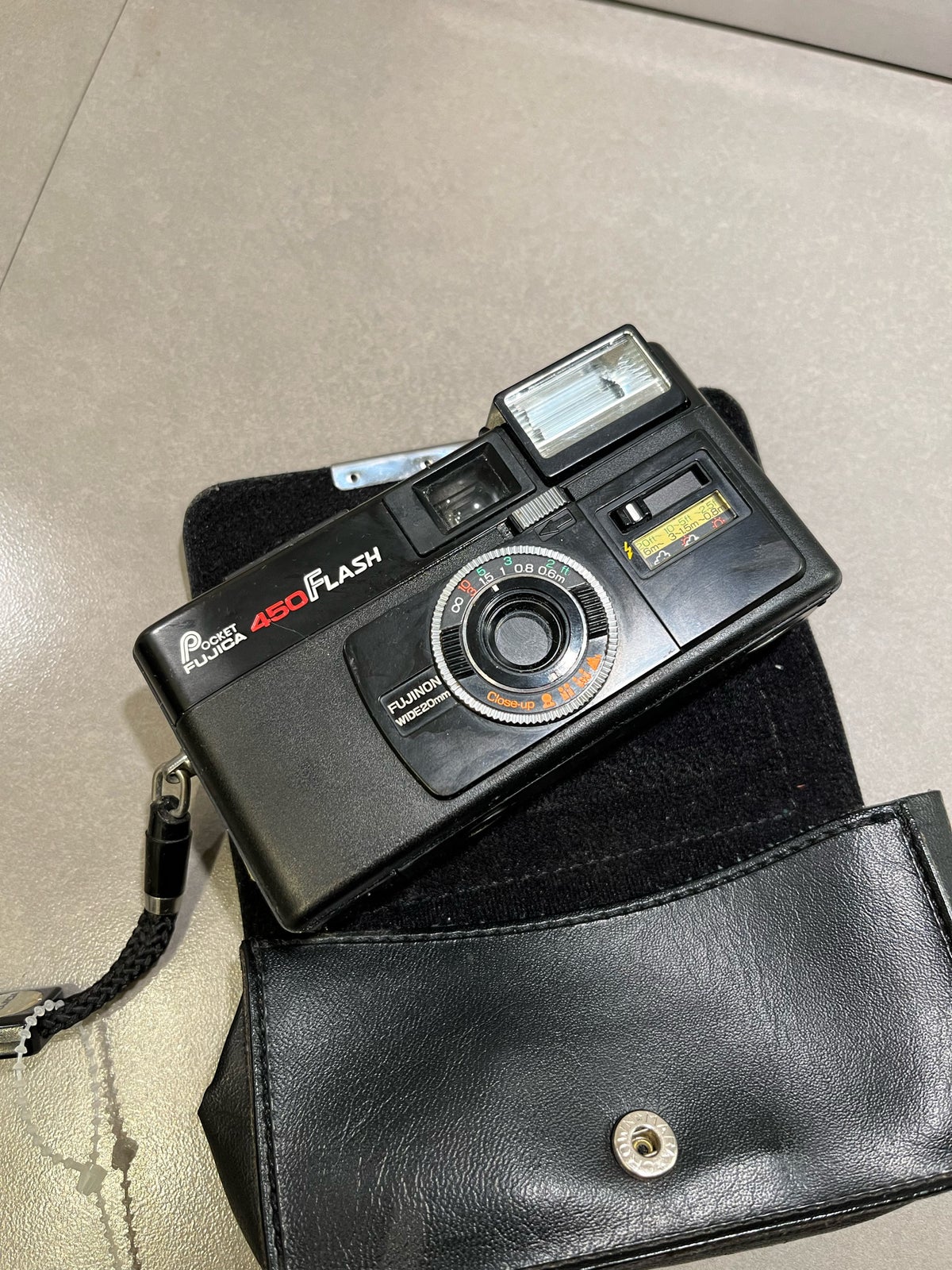 Fujica, Pocket fujica 450 flash, Perfekt – dba.dk – Køb og Salg af