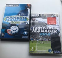 Football Manager 2006 og 2014, til pc, til Mac