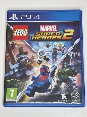 Lego Marvel Super Heroes 2, PS4, 

Komplet med manual
Flot disk
Testet og virker.

Fast pris: 75,-

