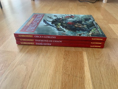 Warhammer, Lidt flotte 8th edition armybøger fra sidste edition af det gamle Warhammer Fantasy

Bøge