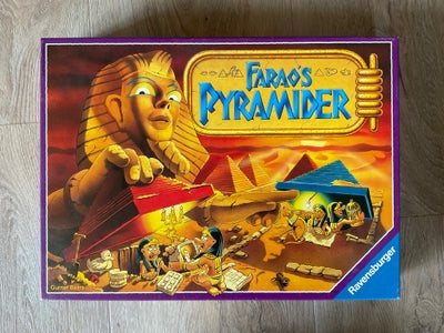 Faraos pyramider, brætspil, Komplet og som nyt. 