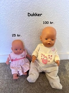 New born baby, To Dukker, Her er to dukker, jeg må indrømme ved ikke om det er New Born eller Babybo