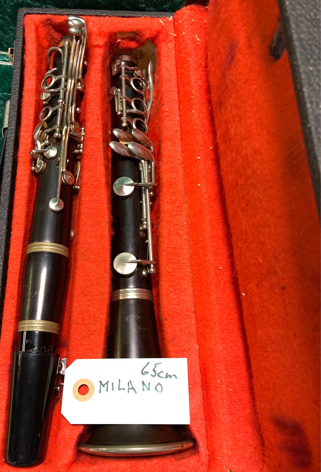 Clarinet, ORSI MILANO Antik 65 cm.