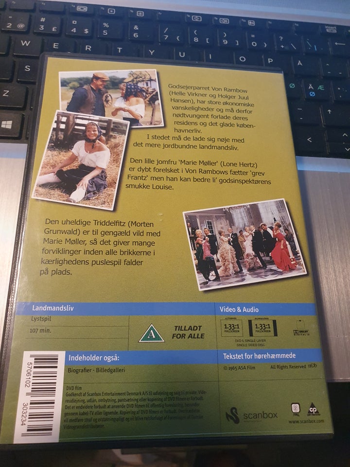 Landmandsliv, DVD, familiefilm