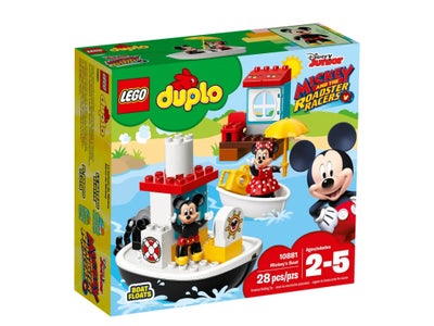 Lego Duplo, Mickey’s Båd - 10881, 
Sælger dette fine Duplo sæt - Mickey’s Båd

Perfekt som en ekstra