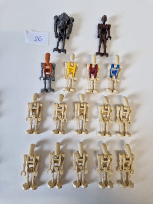 Lego Star Wars, Blandet figurer, Sælges som på billede.

Pose 26