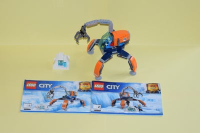 Lego City, 60192 Polar-iskravler, 196 dele
1 minifigur

Klodserne er i god stand og sættet er komple