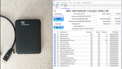 WD Elements , ekstern, 1000 GB, Perfekt, Sælger denne 1TB harddisk da jeg ikke får den brugt alligev