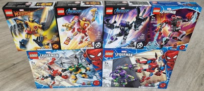 Lego Super heroes, 42145, 76171, 76198, 76203, 76204, 76219, Nye og uåbnede

Forskellige Lego mech a