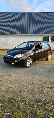 Fiat Punto Evo, Benzin, 2012, km 238000, sortmetal, nysynet, klimaanlæg, aircondition, ABS, airbag, 