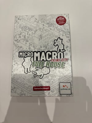 Micro Marco full house, Samarbejdsspil, brætspil, Har spillet dette spil og sælger det igen, da vi e