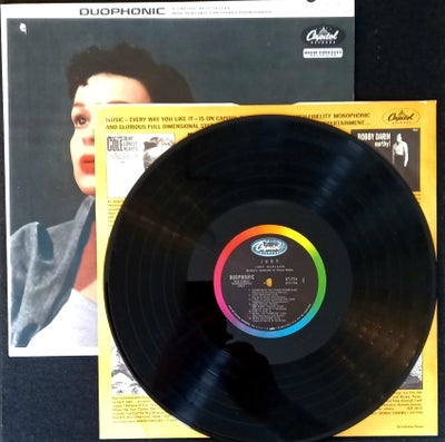 LP, Judy Garland, Jazz, Amerikansk første tryk på capitol. Duophonic. Som ny

Sendes mod betaling