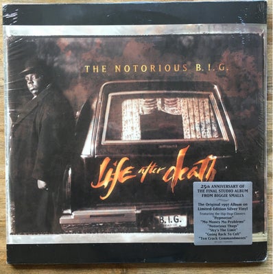 LP, The Notorious B.I.G., Life After Death (3 LP SILVER VINYL), Hiphop, Limited udgave på sølv vinyl