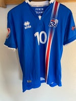 Fodboldtrøje, Island EM 2016 authentic trøje , Errea