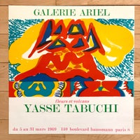 Sjælden original plakat, Yasse Tabuchi, b: 50 h: 51