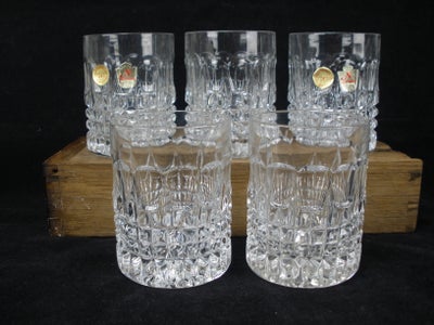 Glas, Krystal Whisky Glas ( 3 Tilbage ), Nachtmann, Smukke kvalitets whisky glas i krystal fra Nacht