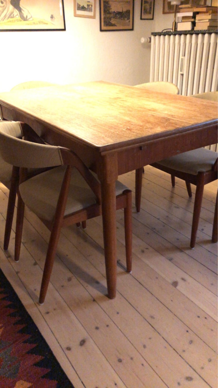 Spisebord, Teak og andet træ, Vintage