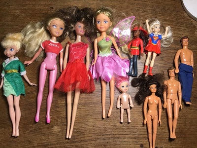 Barbie, Blandet dukker
Sælges samlet
40 kr