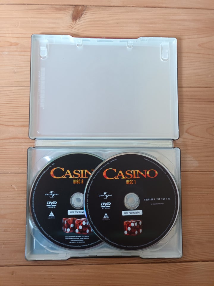 Casino, DVD, drama