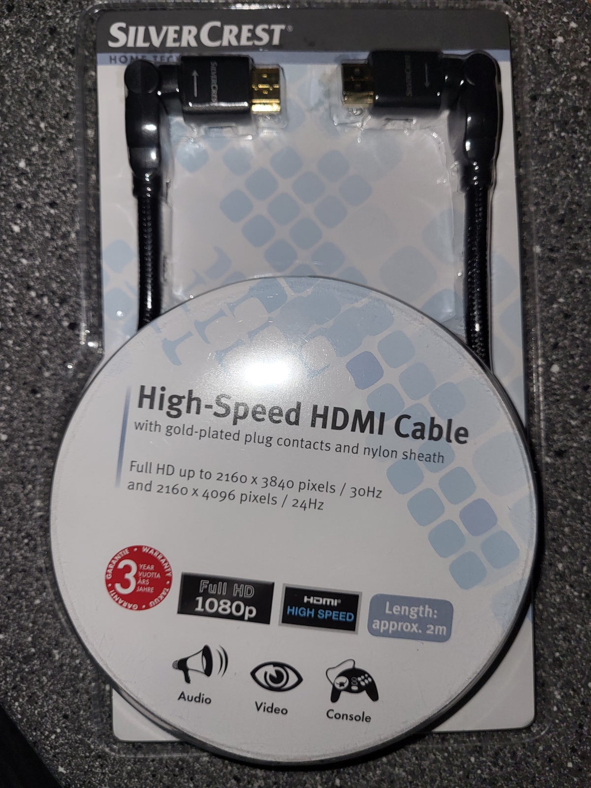 High-Speed HDMI kabel, Silver - dba.dk Køb Salg af Nyt Brugt